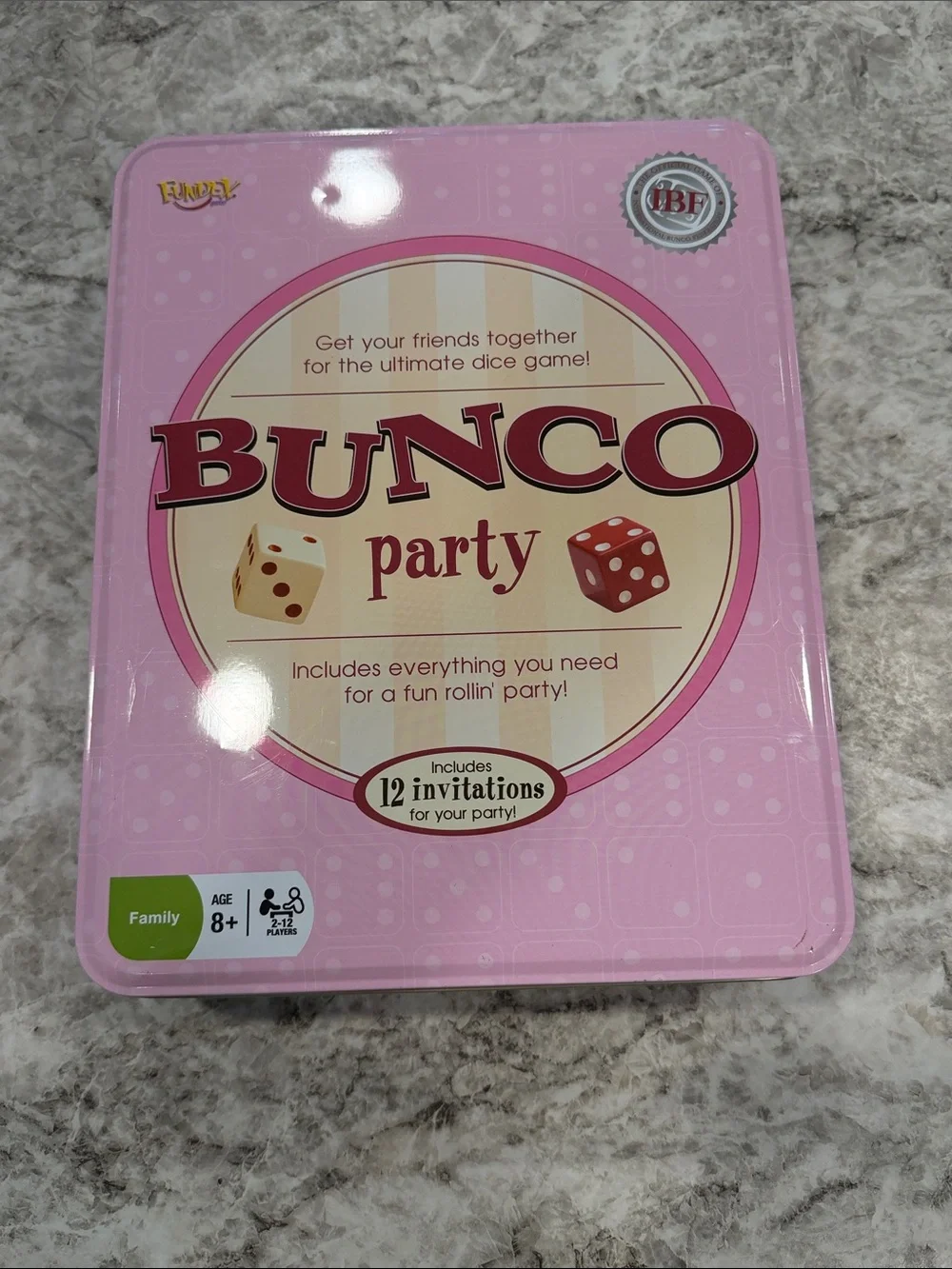 Bunco Party Dice Game